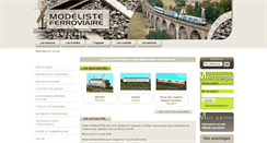 Desktop Screenshot of modeliste-ferroviaire.com